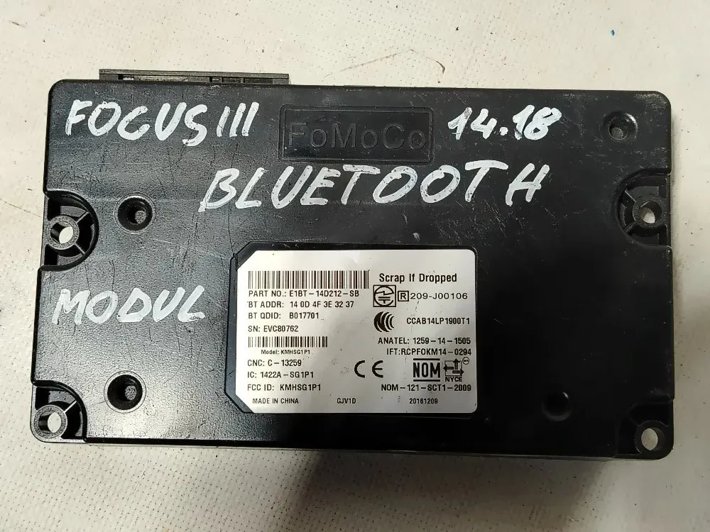 Ford Focus III (Mk3) Bluetooth modul
