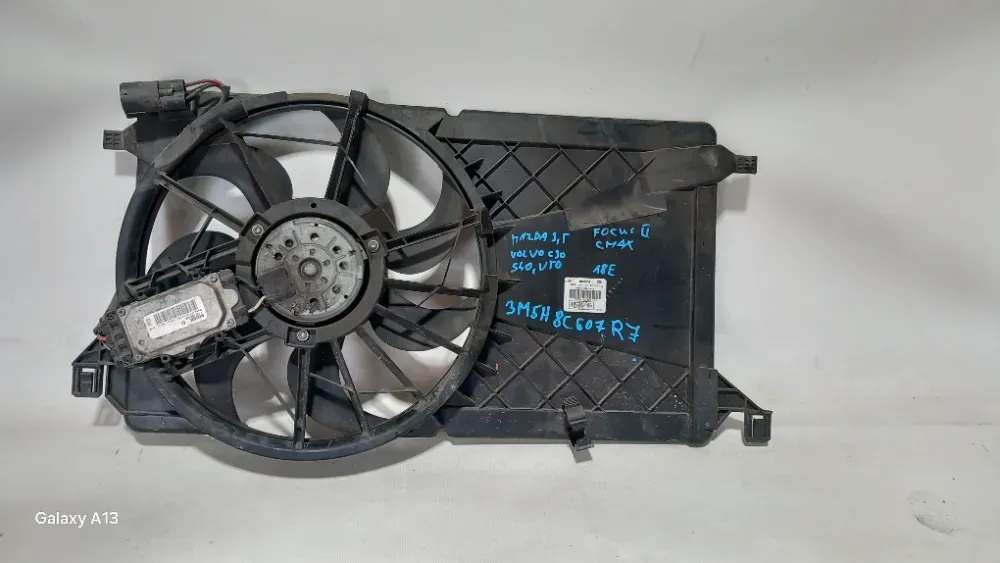 Ford Focus II (Mk2) Hűtőventilátor (Kerettel és elektronikával)